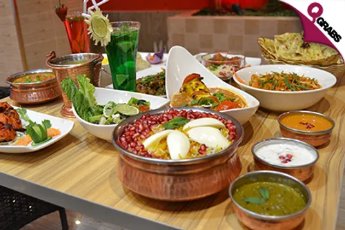 For QR25 Dine like Royalty on Delicious Indian & Chinese Dishes! (QR50 Value)